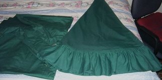 Green Round Table Cloth and Curtain in Alamogordo, New Mexico