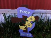 Easter Blessing's Cross Lawn Decor in Fort Polk, Louisiana