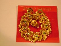 3 Christmas Wreath Pins To Wear (From Stein Mart) in Luke AFB, Arizona